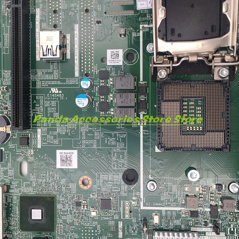0FF8V4 0F93J7 FF8V4 F93J7 MFXTY 84XW4 FRVY0 V8CV4 PowerEdge R230 R330 Motherboard High Quality Fast Ship