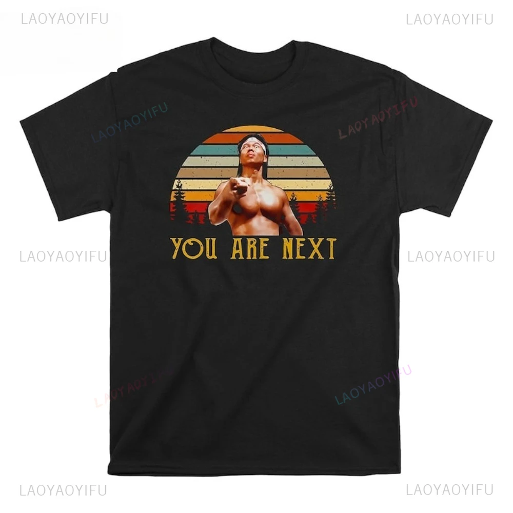 Chong Li Bloodsport Funny You Are Next T-shirt Casual Fashion Loose Harajuku Streetwear Hip Hop Summer Short Sleeve Man Tshirt
Chong Li Bloodsport Funny You Are Next T-shirt Casual Fashion Loose Harajuku Streetwear Hip Hop Summer Short Sleeve Man Tshirt
