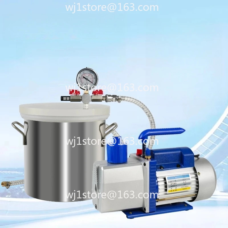 Vacuum Defoaming Chamber for Epoxy Resin & Silicone, Industrial Degassing Tank with Vacuum Pump for Lab and Small Batch
Vacuum Defoaming Chamber for Epoxy Resin & Silicone, Industrial Degassing Tank with Vacuum Pump for Lab and Small Batch