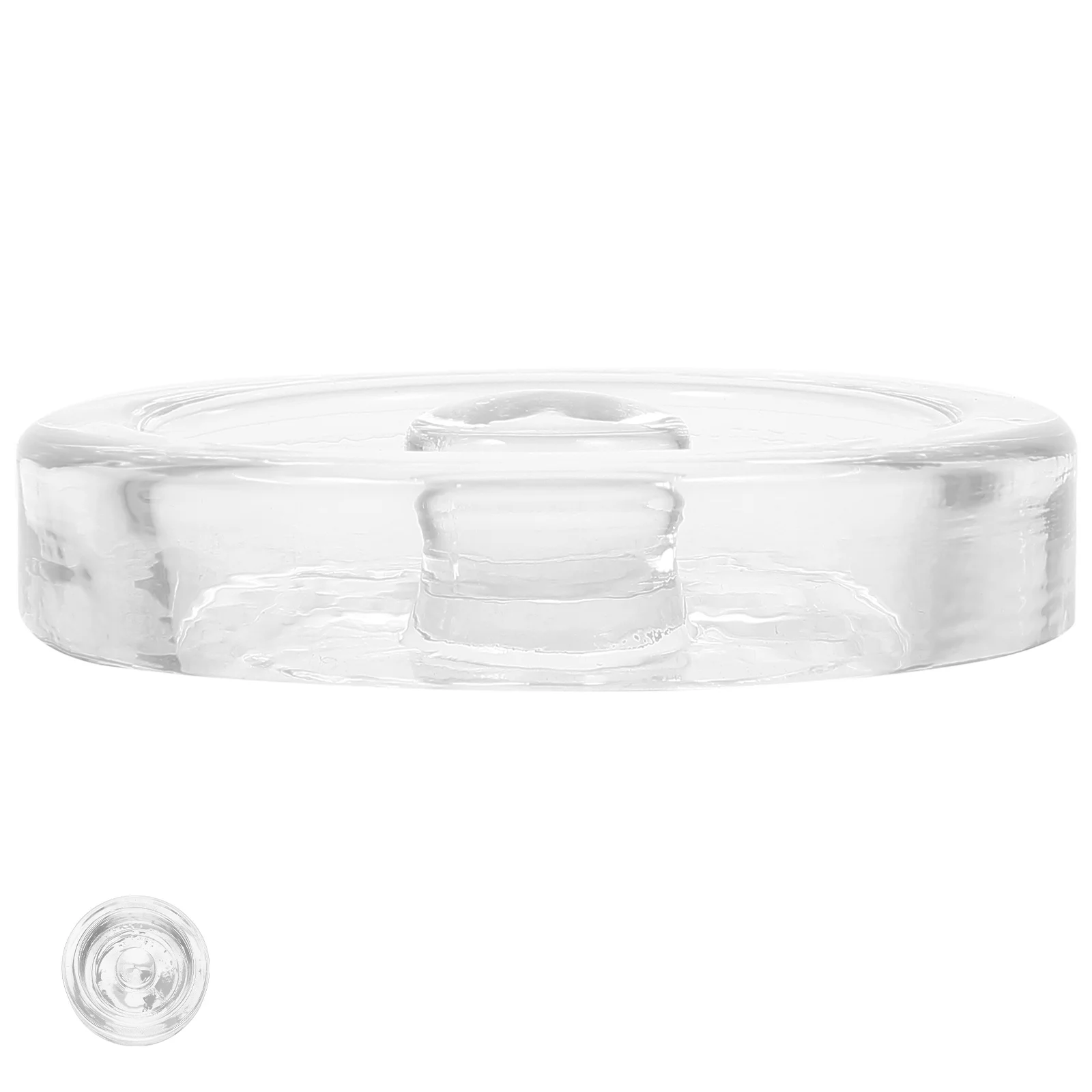 1Pc Jar Fermentation Glass Weights Wide Mouth Lid Reusable Fermenting Lids For Kitchen Home Brewing Beer Making Dining Bar
1Pc Jar Fermentation Glass Weights Wide Mouth Lid Reusable Fermenting Lids For Kitchen Home Brewing Beer Making Dining Bar