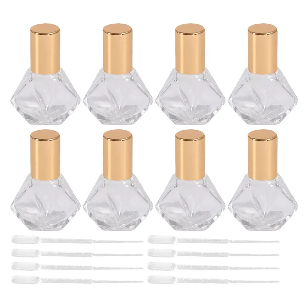 12Pcs 8Ml Essential Oil Roller Bottles Glass Roll-on Bottles Leakproof Screw Thread Design for Travel Perfume Subpackaging
12Pcs 8Ml Essential Oil Roller Bottles Glass Roll-on Bottles Leakproof Screw Thread Design for Travel Perfume Subpackaging