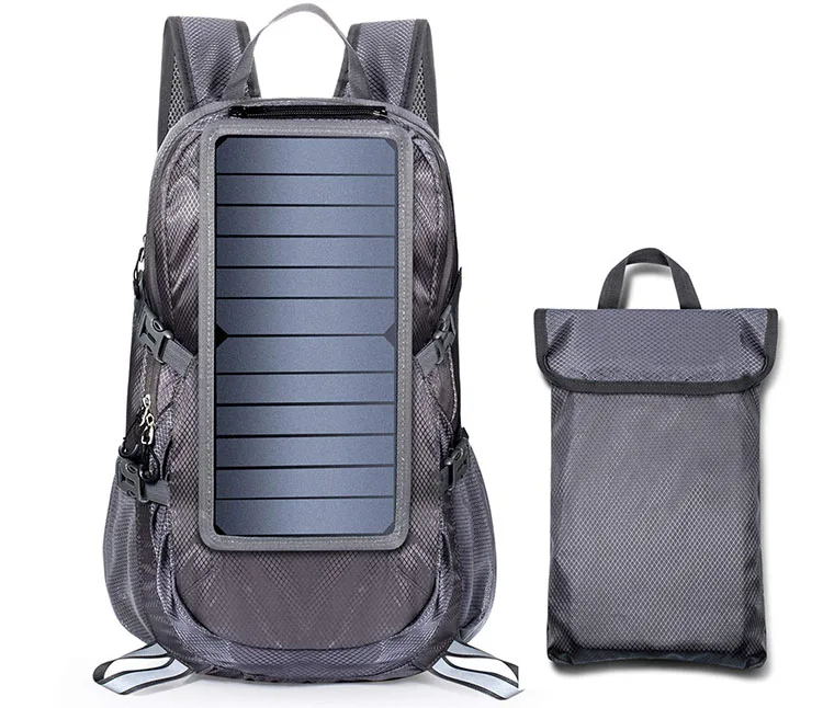 Hiking Backpack Travel Daypack Packable with 7Watts Solar Panel Charger for Phone Power Bank Outdoor Emergency
Hiking Backpack Travel Daypack Packable with 7Watts Solar Panel Charger for Phone Power Bank Outdoor Emergency