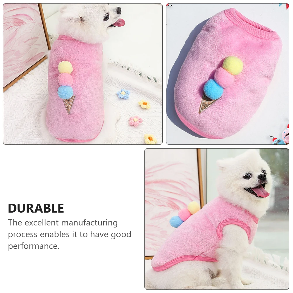 Pet Vest Coral Fleece Winter Clothes Warm Decorative Costume Daily Sleepwear Puppy Dog Cat Lightweight Fashion
Pet Vest Coral Fleece Winter Clothes Warm Decorative Costume Daily Sleepwear Puppy Dog Cat Lightweight Fashion