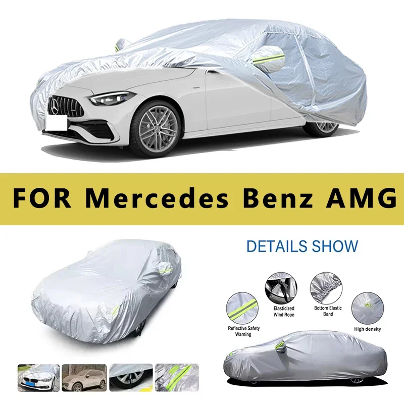 For Mercedes Benz AMG C 43 4MATIC S206 Car Cover Outdoor Protection Covers Snow Sunshade Waterproof Dustproof CarAccessories
For Mercedes Benz AMG C 43 4MATIC S206 Car Cover Outdoor Protection Covers Snow Sunshade Waterproof Dustproof CarAccessories