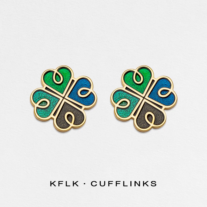 KFLK Heart-shaped Lucky Clover Shirt Cufflink For Mens Brand Cuff link Wedding Women Man Button High Quality New Arrival
KFLK Heart-shaped Lucky Clover Shirt Cufflink For Mens Brand Cuff link Wedding Women Man Button High Quality New Arrival
