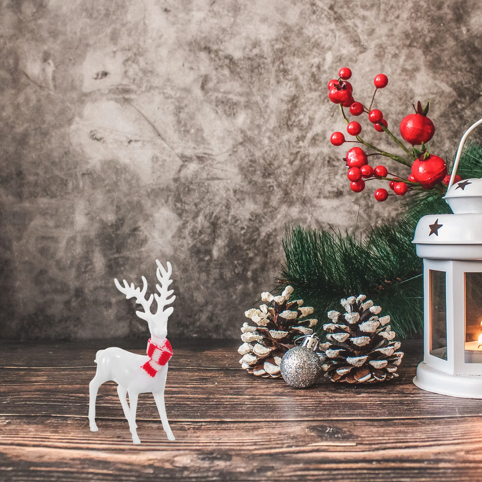2Pcs Christmas Acrylic Reindeer Decorations Transparent Elk Statues Holiday Christmas Tabletop Centerpiece Xmas Deer Mantle
2Pcs Christmas Acrylic Reindeer Decorations Transparent Elk Statues Holiday Christmas Tabletop Centerpiece Xmas Deer Mantle
