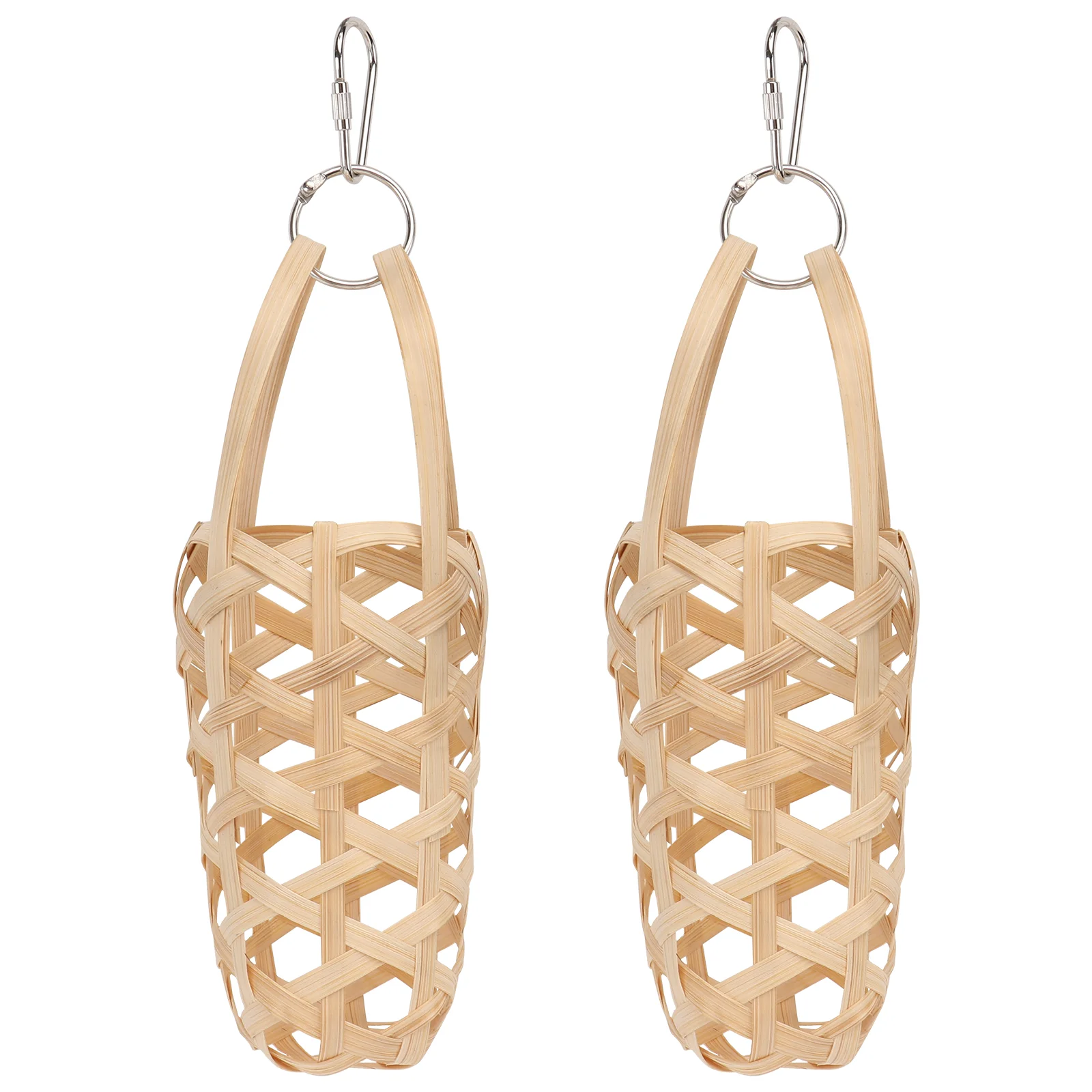 2 PCS Pet Parrot Food Basket Bird Vegetable Bamboo Weaving Treat Feeder Chicken Foraging
2 PCS Pet Parrot Food Basket Bird Vegetable Bamboo Weaving Treat Feeder Chicken Foraging