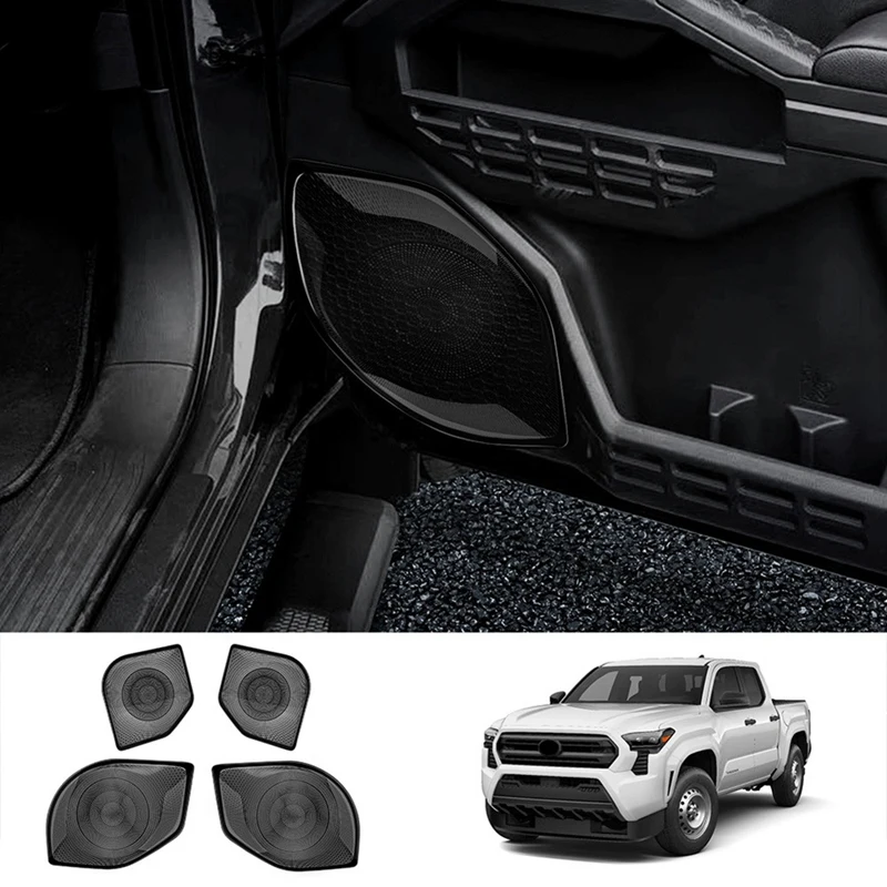 Car Stainless Steel Door Sound Speaker Horn Panel Trims Audio Loudspeaker Cover For TOYOTA TACOMA 2024-A87D
Car Stainless Steel Door Sound Speaker Horn Panel Trims Audio Loudspeaker Cover For TOYOTA TACOMA 2024-A87D