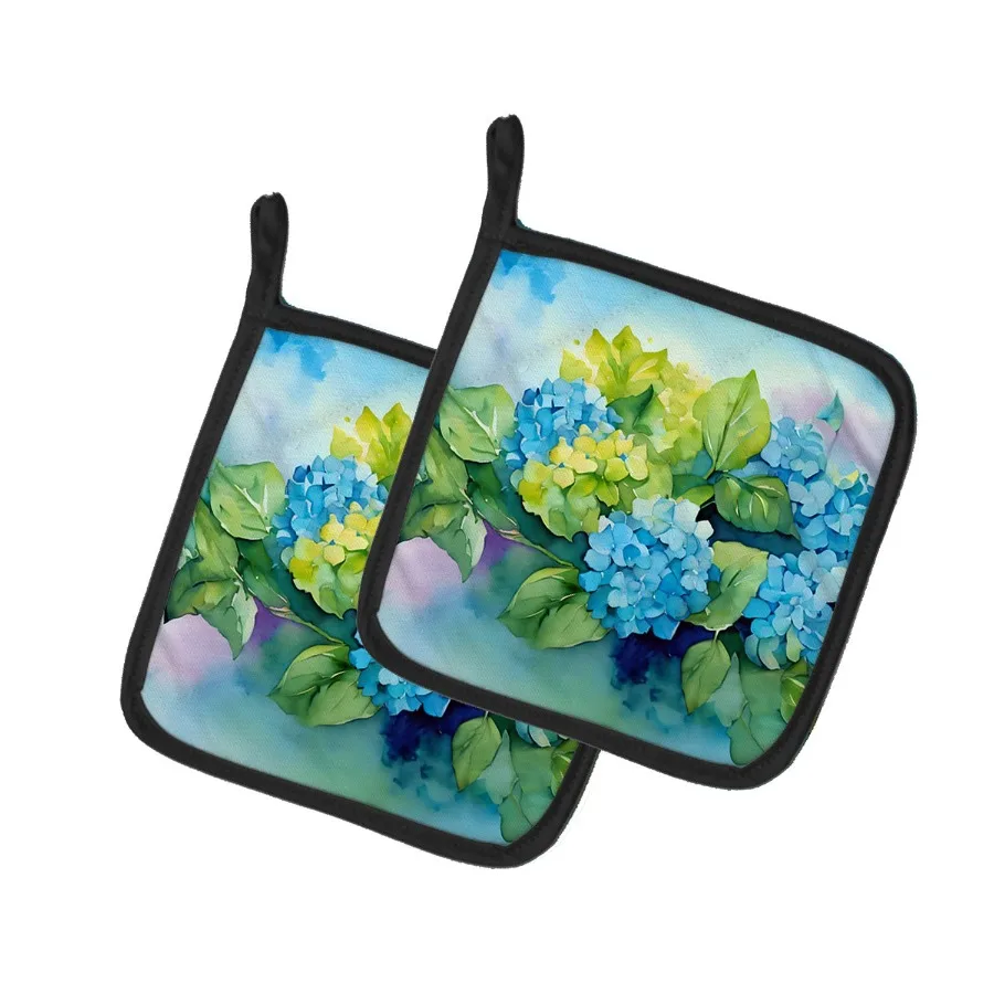 Hydrangeas in Watercolor Pair of Pot Holders Kitchen Heat Resistant Pot Holders Sets Oven Hot Pads for Cooking Baking BBQ 7 1 2
Hydrangeas in Watercolor Pair of Pot Holders Kitchen Heat Resistant Pot Holders Sets Oven Hot Pads for Cooking Baking BBQ 7 1 2