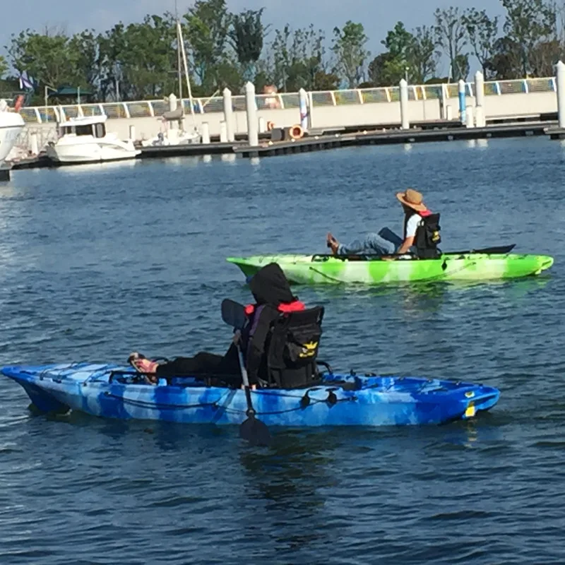 Kayak fishing boat, pedal system can be installed, electric push system is compatible
Kayak fishing boat, pedal system can be installed, electric push system is compatible