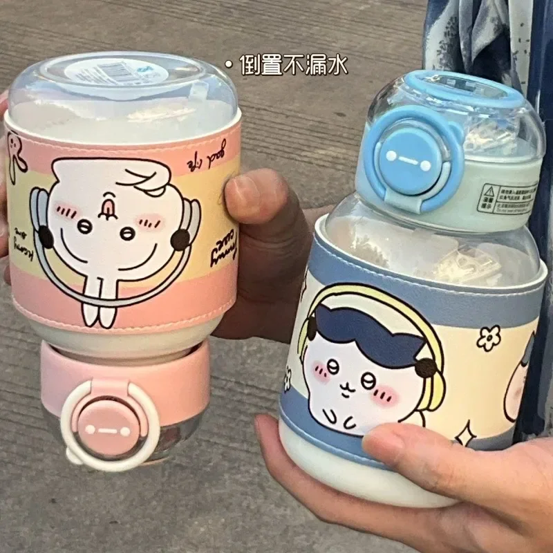 Sweet Kawaii Anime MINISO Chiikawa Plastic Cup Ins Cute Cartoon Household Children Water Bottle Gifts Lovely Toys for Kids
Sweet Kawaii Anime MINISO Chiikawa Plastic Cup Ins Cute Cartoon Household Children Water Bottle Gifts Lovely Toys for Kids