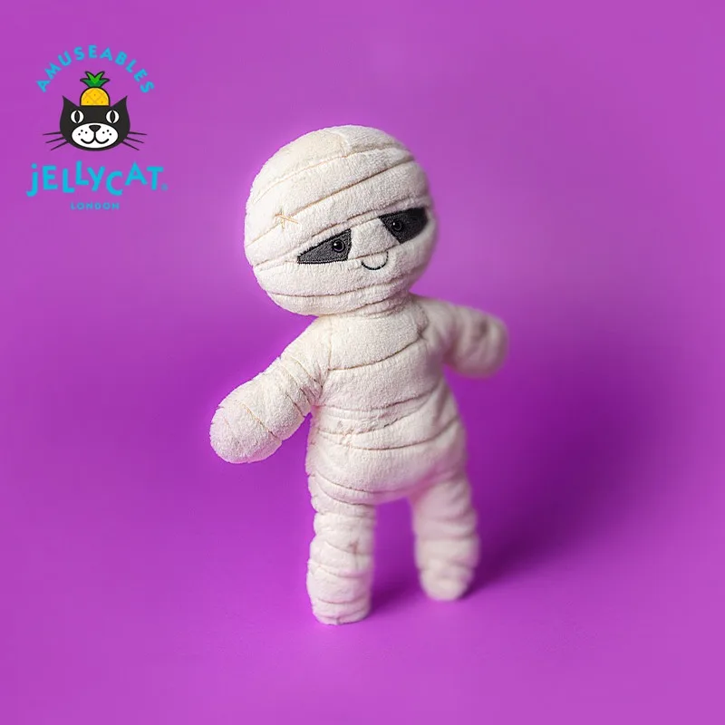 Kawaii Jellycat Mummy Bob 33CM Funny Plush Toy Cute Doll Cartoon Couple Style Soft Stuffed Animal Birthday Gift for Kids
Kawaii Jellycat Mummy Bob 33CM Funny Plush Toy Cute Doll Cartoon Couple Style Soft Stuffed Animal Birthday Gift for Kids