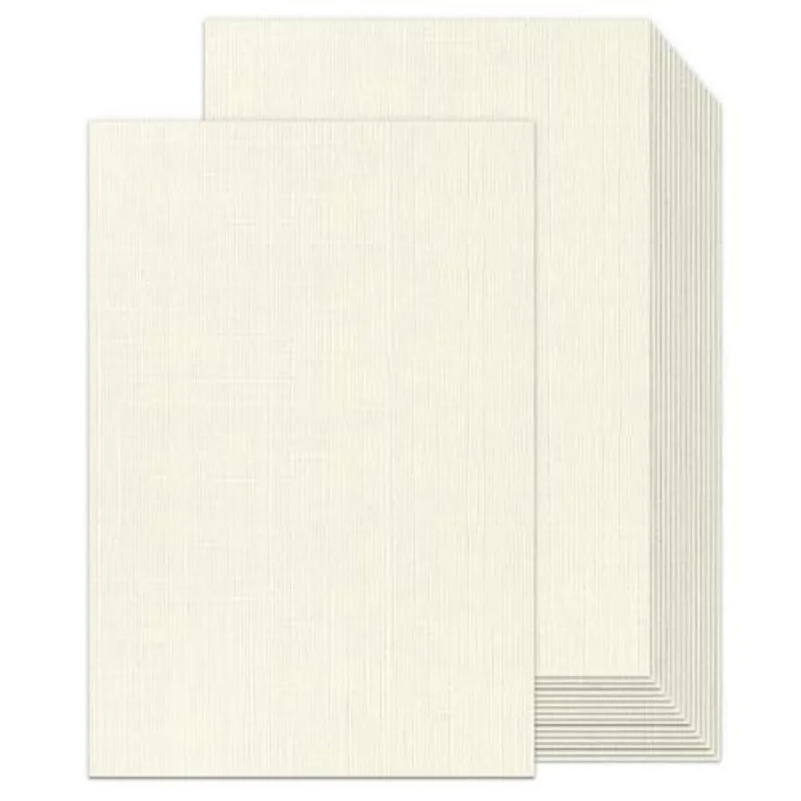 11x17 Ivory Linen Cardstock, 80 lb Textured Cardstock Light Cream Linen Paper for Printing Invitations, Menus, Posters, Arts an
11x17 Ivory Linen Cardstock, 80 lb Textured Cardstock Light Cream Linen Paper for Printing Invitations, Menus, Posters, Arts an
