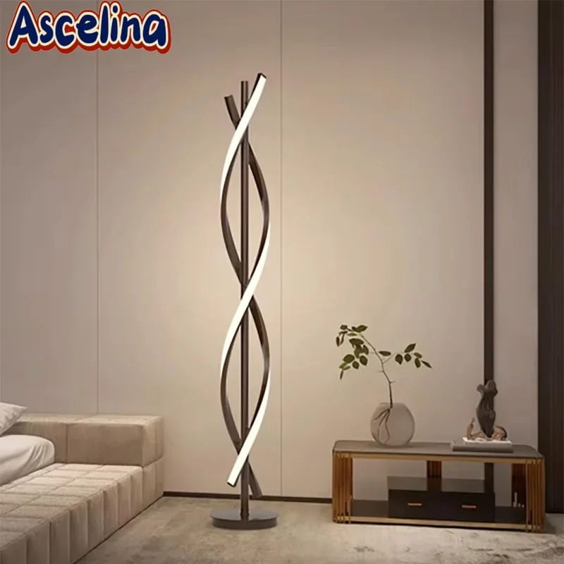Modern LED Floor Lamp Aluminum Spiral For Sofa Beside Bedroom Living Room Vertical Interior Decor Study Room Bedside Home Light
Modern LED Floor Lamp Aluminum Spiral For Sofa Beside Bedroom Living Room Vertical Interior Decor Study Room Bedside Home Light