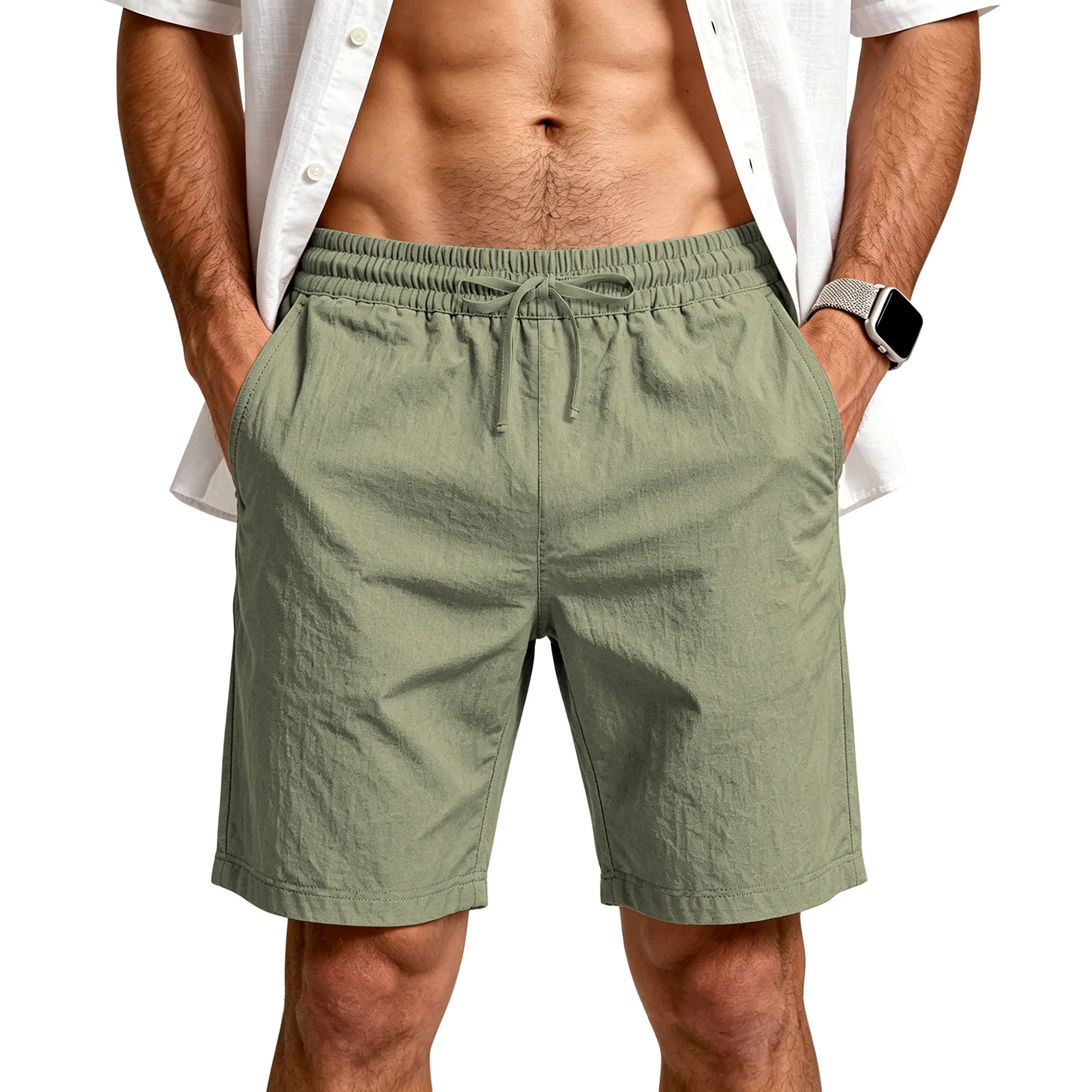 2026 Summer Men Shorts Solid Color Lightweight Breathable Casual Beach Style Shorts Basic Sweatpants men's sport shorts
2026 Summer Men Shorts Solid Color Lightweight Breathable Casual Beach Style Shorts Basic Sweatpants men's sport shorts