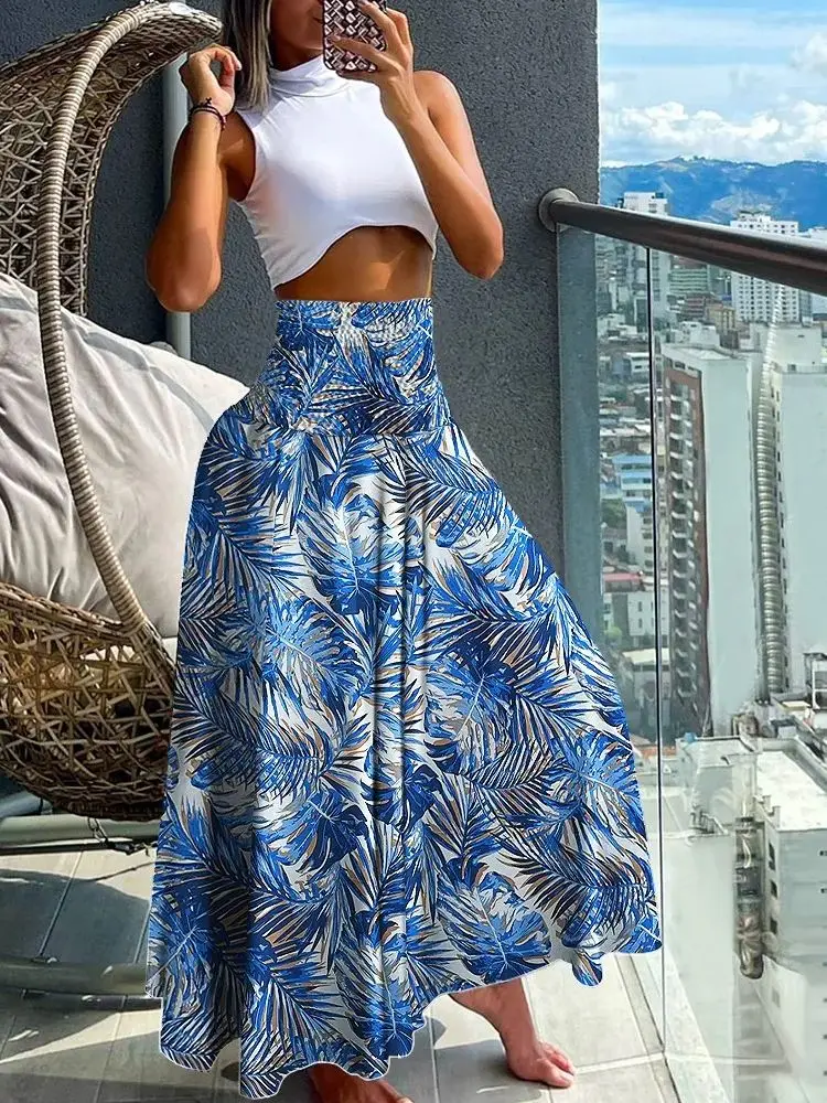 High Waist Wide Leg Pants Tropical Print Comfortable Fit Casual Trousers for Women Vintage Boho Pant Oversized Vacation Wear
High Waist Wide Leg Pants Tropical Print Comfortable Fit Casual Trousers for Women Vintage Boho Pant Oversized Vacation Wear