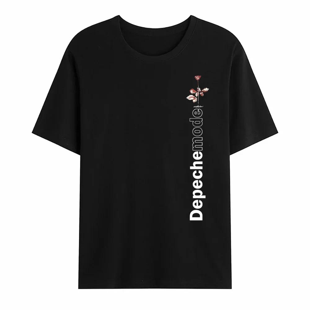2024 Amazing Tees Men Rose Top Black By Depeche Mode T Shirt Casual Oversized T-shirt Double-sided Male T-shirts Casual S-3XL
2024 Amazing Tees Men Rose Top Black By Depeche Mode T Shirt Casual Oversized T-shirt Double-sided Male T-shirts Casual S-3XL