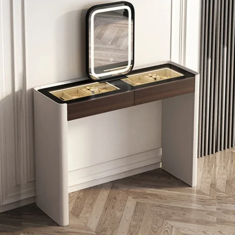 Luxury Bedroom Wooden Makeup Dressing Table Set Home Furniture Hotel Room Modern Wood Led Light Vanity Desk With Mirror
Luxury Bedroom Wooden Makeup Dressing Table Set Home Furniture Hotel Room Modern Wood Led Light Vanity Desk With Mirror