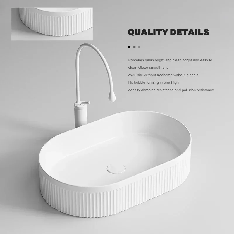 Настольная раковина с креативной текстурой, ванная комната, керамический интегрированный умывальник, один водный канал, раковина для умывания на балконе
Настольная раковина с креативной текстурой, ванная комната, керамический интегрированный умывальник, один водный канал, раковина для умывания на балконе