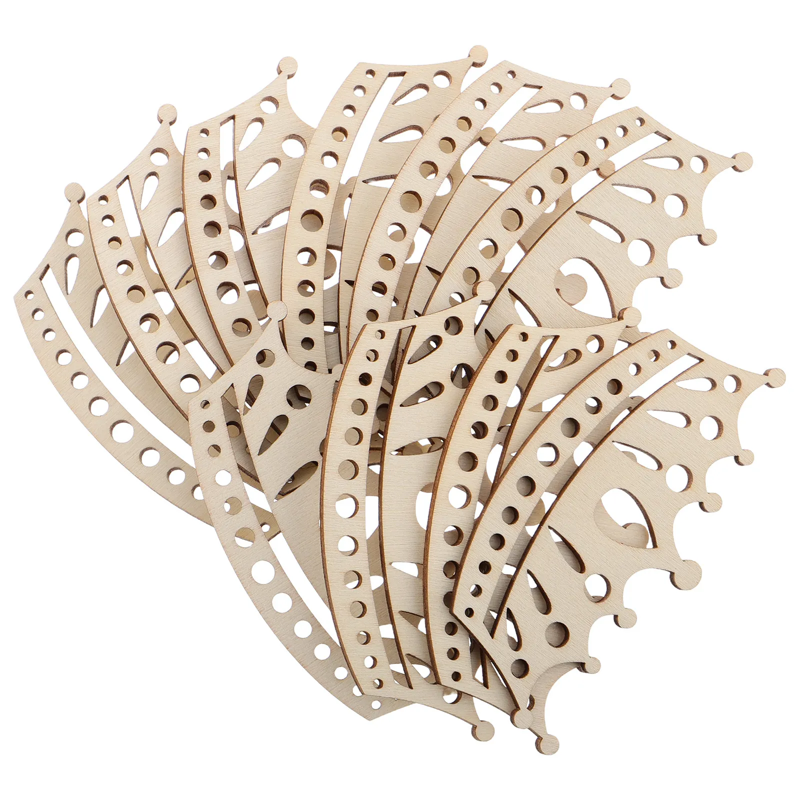 10Pcs Handmade Wooden Crown Craft Kit Enhance Creativity Imagination Educational DIY Painting Set Party Decorations for Home
10Pcs Handmade Wooden Crown Craft Kit Enhance Creativity Imagination Educational DIY Painting Set Party Decorations for Home