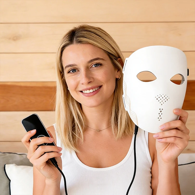 Red Light Mask Custom Logo LED Therapy Mask Deep Near-infrared 1064nm Red Light For Home Use
Red Light Mask Custom Logo LED Therapy Mask Deep Near-infrared 1064nm Red Light For Home Use