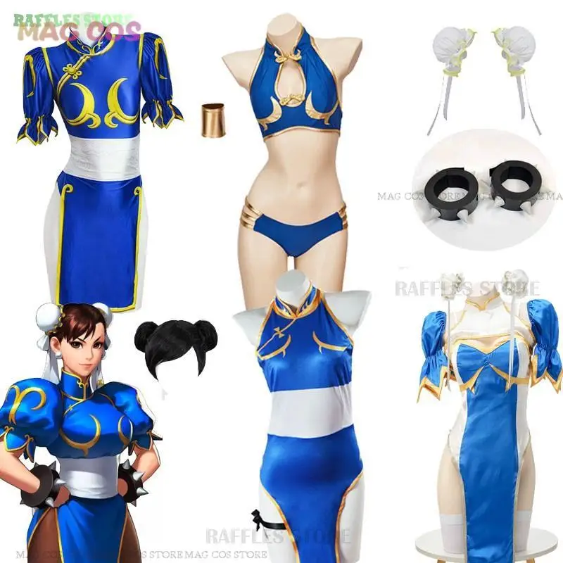 Chunli Chun Li костюм для косплея SF 6 для ролевых игр, синий костюм Qipao, полный комплект, Женский костюм для Хэллоуина
Chunli Chun Li костюм для косплея SF 6 для ролевых игр, синий костюм Qipao, полный комплект, Женский костюм для Хэллоуина