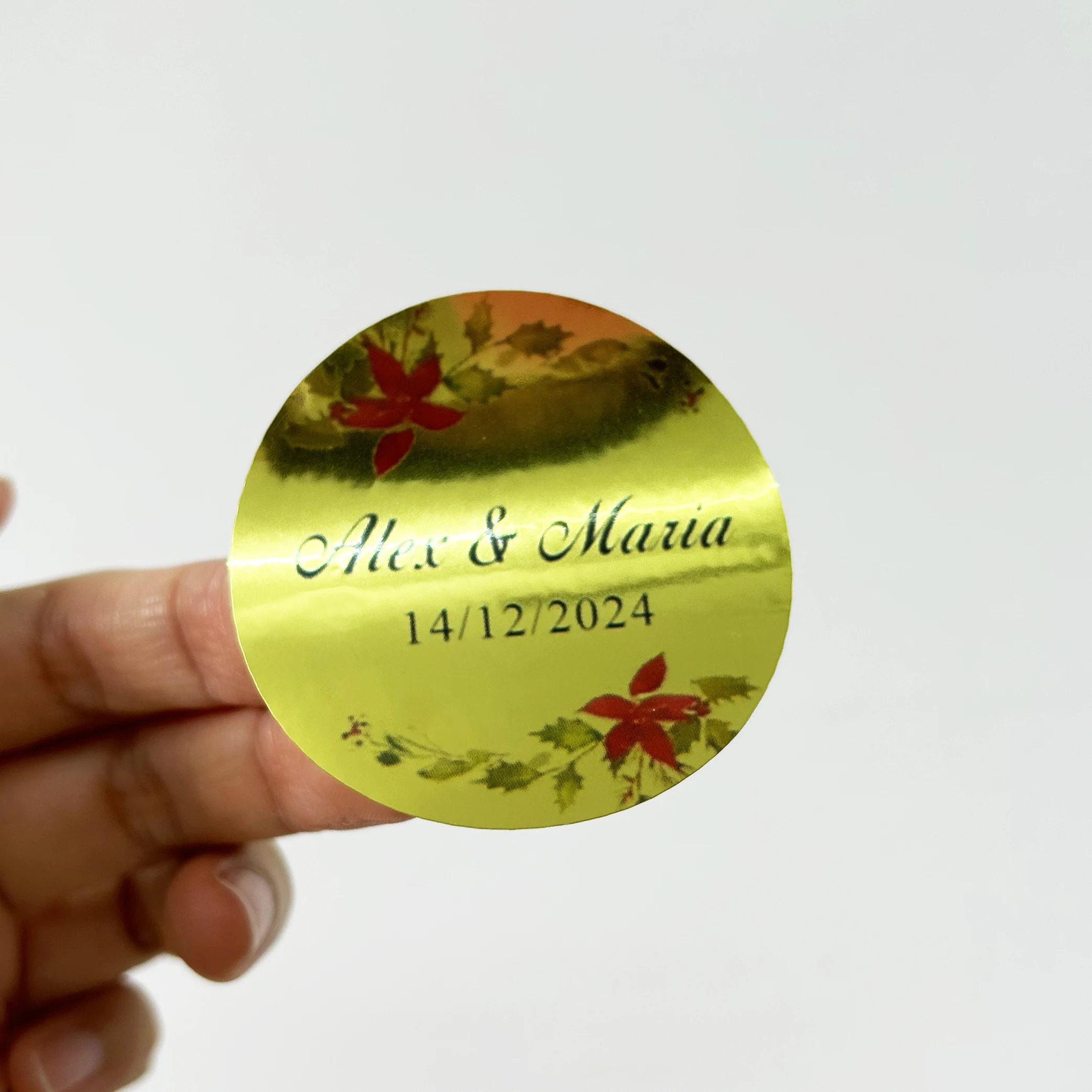 Light Gold Stickers Customized Personalized Logo Wedding Birthday Gift Box Stickers Design Customization
Light Gold Stickers Customized Personalized Logo Wedding Birthday Gift Box Stickers Design Customization