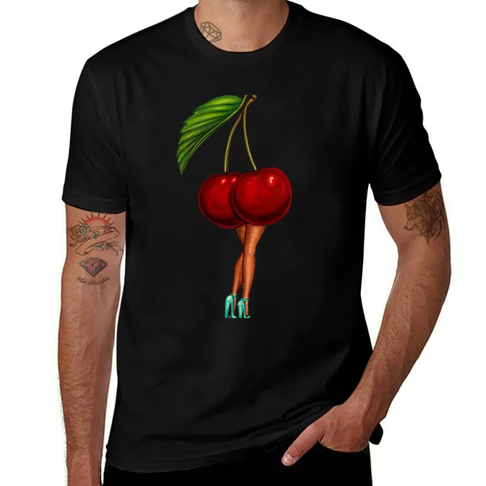 Black Cherry Pin-Up T-Shirt t shirts for man cotton t shirt man plain man t shirts for men casual T-Shirt
Black Cherry Pin-Up T-Shirt t shirts for man cotton t shirt man plain man t shirts for men casual T-Shirt