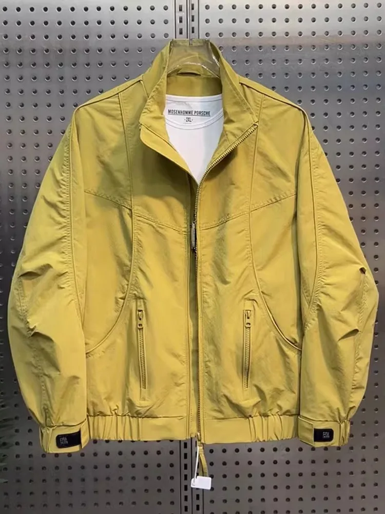 Spring 2026 Men's Stand Collar Jaet Casual Versatile Faionable Deconstructed Design Polyester Fiber Long Sve Zipper De...
Spring 2026 Men's Stand Collar Jaet Casual Versatile Faionable Deconstructed Design Polyester Fiber Long Sve Zipper De...