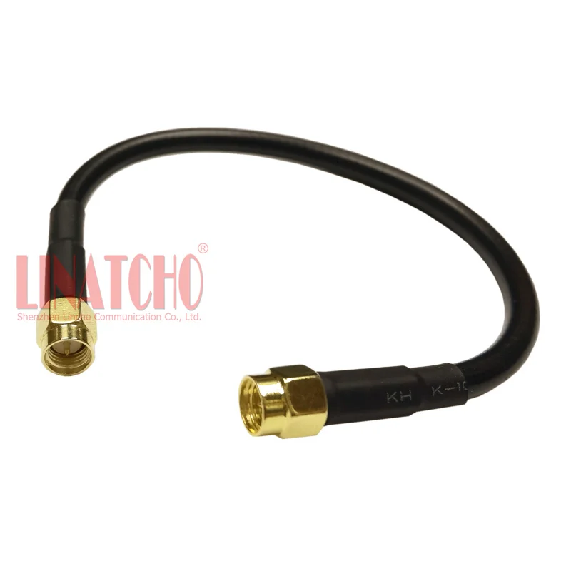 20cm 50OHM RG58U Double SMA Male to SMA Male Connectors RF Radio Jumper Connecting Pigital Cable 
20cm 50OHM RG58U Double SMA Male to SMA Male Connectors RF Radio Jumper Connecting Pigital Cable