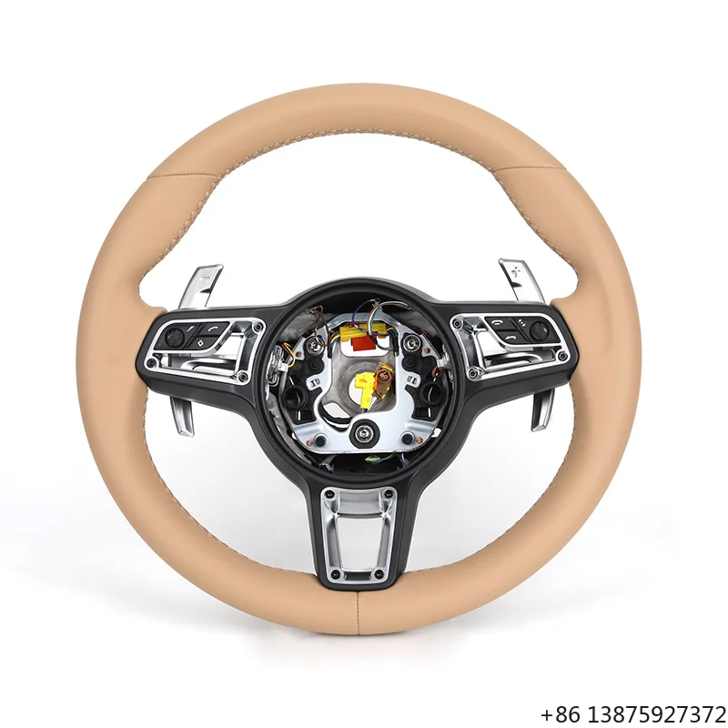 Brown Leather Steering Wheel for Models Taycan Boxster Carrera 997 911 991 718
Brown Leather Steering Wheel for Models Taycan Boxster Carrera 997 911 991 718