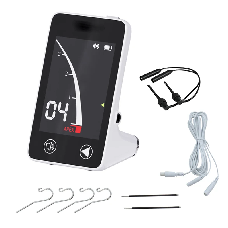 Стоматологическое эндодонтическое оборудование, беспроводной цифровой эндодонтический комплект для измерения корневых каналов, комплект локатора вершины
Стоматологическое эндодонтическое оборудование, беспроводной цифровой эндодонтический комплект для измерения корневых каналов, комплект локатора вершины