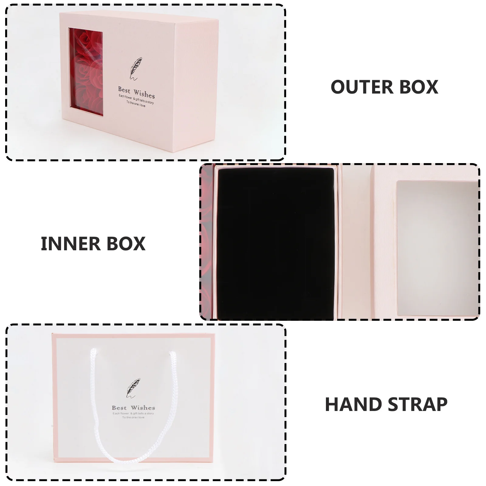 1set 1Set Preserved Flower Gift Rose Jewelry Box For Ring Bracelet Storage Container Valentine'S Day Present Case Jewelry Holder
1set 1Set Preserved Flower Gift Rose Jewelry Box For Ring Bracelet Storage Container Valentine'S Day Present Case Jewelry Holder