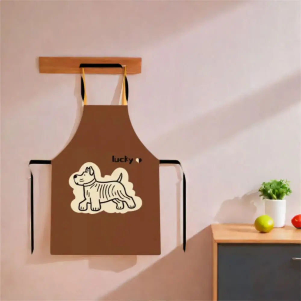 Household Anti Splash Cooking Apron Cartoon Design Dirt Resistant Kitchen Apron Home Fabric Adjustable Baking Apron Kitchen Use
Household Anti Splash Cooking Apron Cartoon Design Dirt Resistant Kitchen Apron Home Fabric Adjustable Baking Apron Kitchen Use