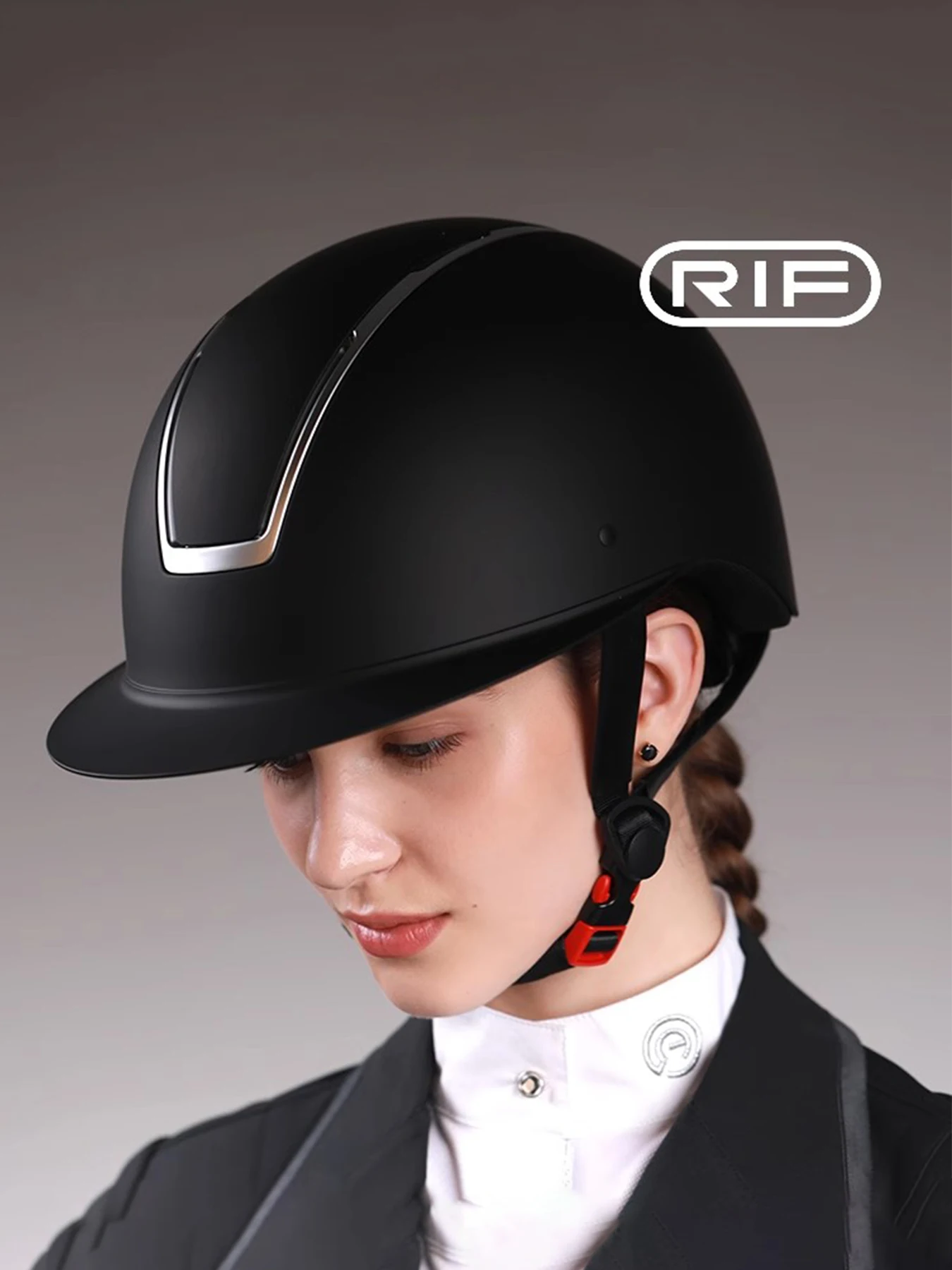 Rif Equestrian Helmet Horse Riding Helmet Fashionable and Simple Equestrian Cross-Country Helmet Large Brim Helmet Eu Safety Certification
Rif Equestrian Helmet Horse Riding Helmet Fashionable and Simple Equestrian Cross-Country Helmet Large Brim Helmet Eu Safety Certification