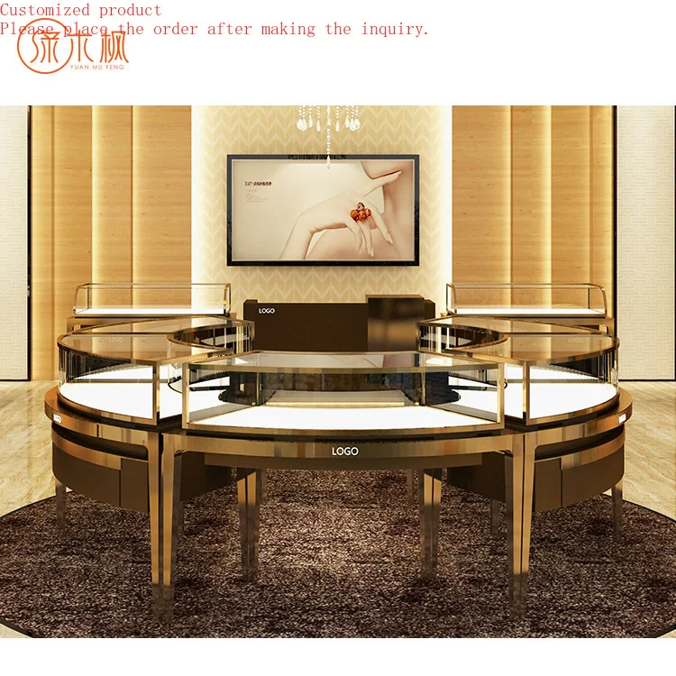 High-end Jewelry Kiosks for Mall Luxury Jewelry Boutique Furniture Jewelry Display Cabinet Professional Manufacturer
High-end Jewelry Kiosks for Mall Luxury Jewelry Boutique Furniture Jewelry Display Cabinet Professional Manufacturer