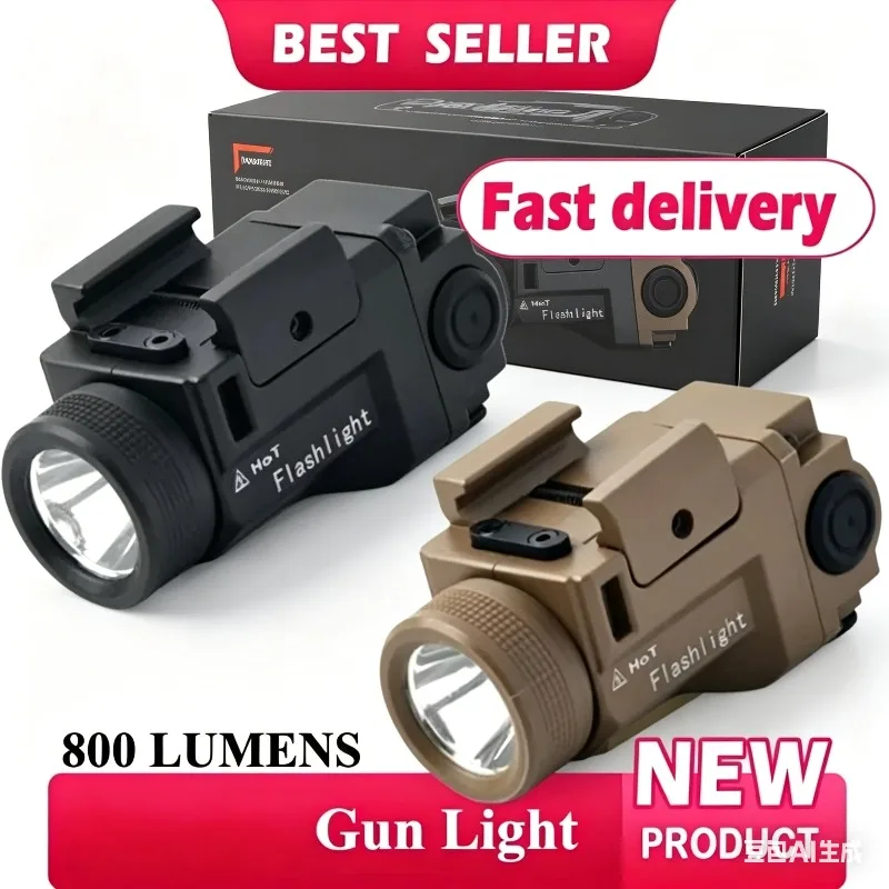 Metal LED Lamp 800 Lumen High Bright Torch Fit 20mm Picatinny Rail Outdoor Gear Supply
Metal LED Lamp 800 Lumen High Bright Torch Fit 20mm Picatinny Rail Outdoor Gear Supply