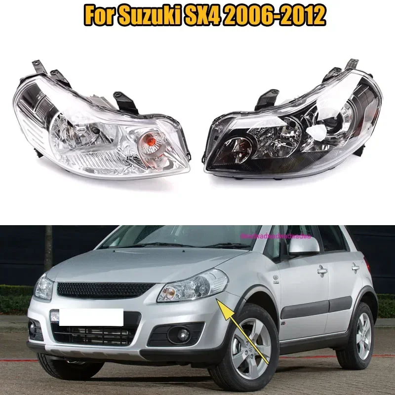 For Suzuki SX4 2006 2007 2008 2009 2010 2011 2012 Car Front Bumper Headlight Headlamp Front Driving Head Light with Bulb
For Suzuki SX4 2006 2007 2008 2009 2010 2011 2012 Car Front Bumper Headlight Headlamp Front Driving Head Light with Bulb