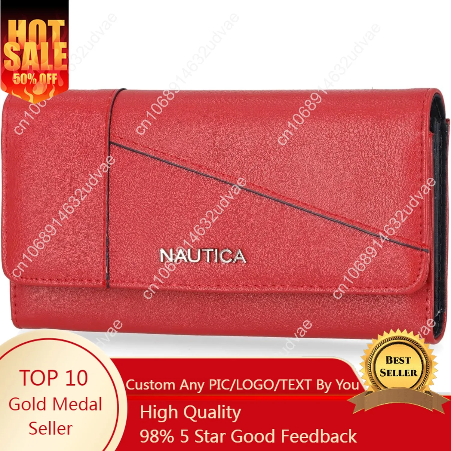 Nautica Money Manager RFID Slim and Small Wallet for Women - Credit Card Holder with Coin Purse and Zipper Wallet, Women's Clutc
Nautica Money Manager RFID Slim and Small Wallet for Women - Credit Card Holder with Coin Purse and Zipper Wallet, Women's Clutc