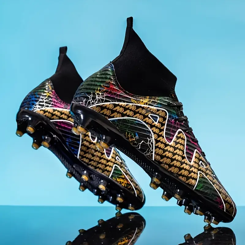High-top Football Shoes, Long Nails Non-slip Wear-resistant Children's Football Shoes, Broken Nails Professional Football Shoes
High-top Football Shoes, Long Nails Non-slip Wear-resistant Children's Football Shoes, Broken Nails Professional Football Shoes