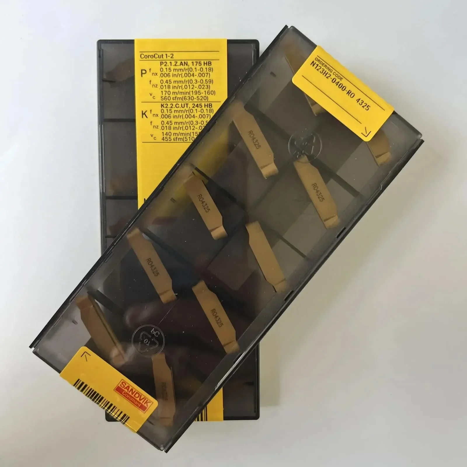 SANDVIK-Coromant / N123H2-0400-RO 4325 / 10 Pcs
SANDVIK-Coromant / N123H2-0400-RO 4325 / 10 Pcs