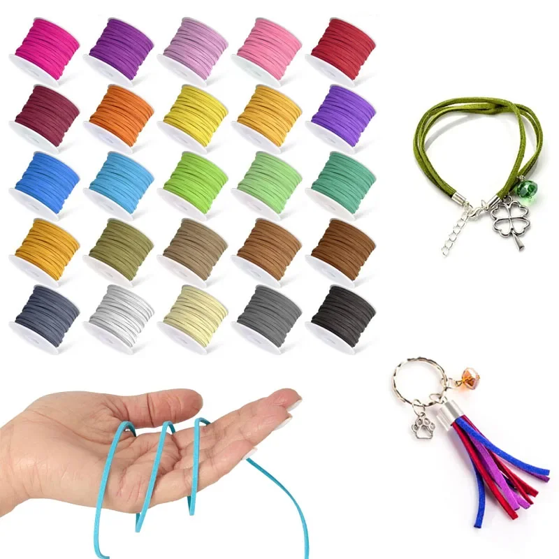 100 ярдов/90 м 2,7 мм нить из микроволокна, шнур из искусственной замши для браслета, ожерелья, сделай сам, кисточка, бисер, изготовление ювелирных изделий, художественные ремесла
100 ярдов/90 м 2,7 мм нить из микроволокна, шнур из искусственной замши для браслета, ожерелья, сделай сам, кисточка, бисер, изготовление ювелирных изделий, художественные ремесла