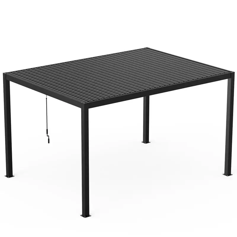 Aluminum Frame 10x13FT Pergola with Steel Louvers
Aluminum Frame 10x13FT Pergola with Steel Louvers