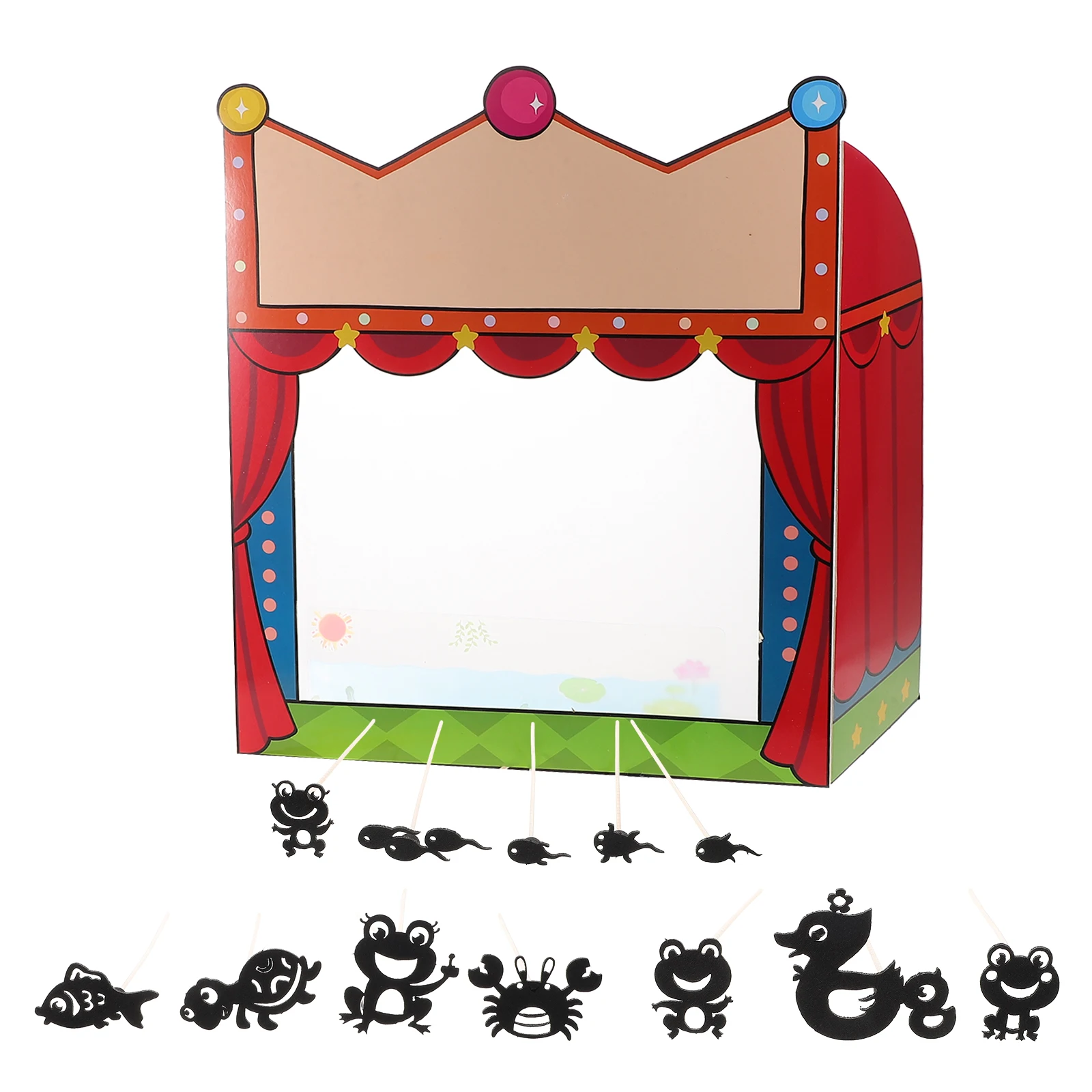 1Set Chinese Shadow Puppet Kit DIY Theater Craft for Kids Educational Science Experiment Activity Set
1Set Chinese Shadow Puppet Kit DIY Theater Craft for Kids Educational Science Experiment Activity Set