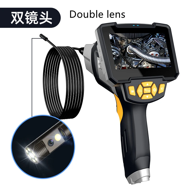8mm2600mAh HD Waterproof Industrial Pipeline Inspection Endoscope Handheld portable endoscope with 4.3 inch screen
8mm2600mAh HD Waterproof Industrial Pipeline Inspection Endoscope Handheld portable endoscope with 4.3 inch screen