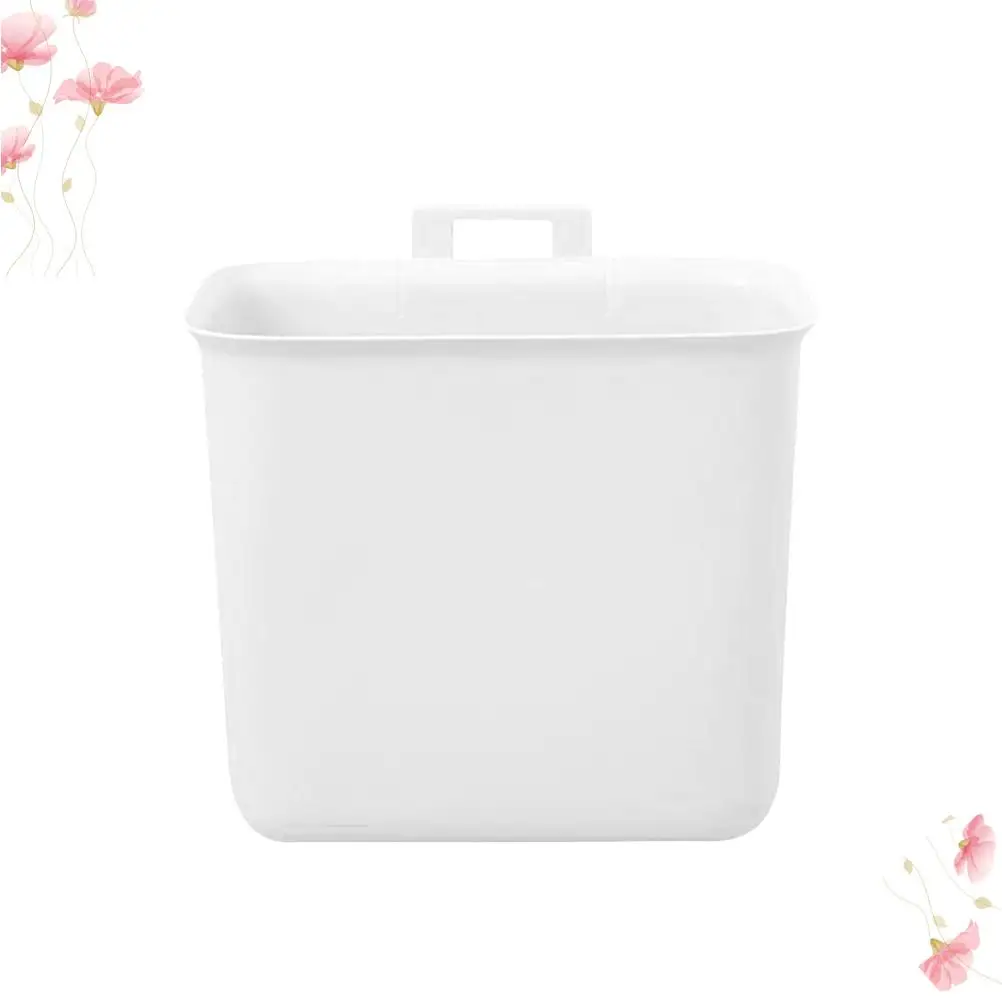 Hanging Trash Can Kitchen Waste Basket Trashcans for Kitchens Garbage Desktop Office White
Hanging Trash Can Kitchen Waste Basket Trashcans for Kitchens Garbage Desktop Office White