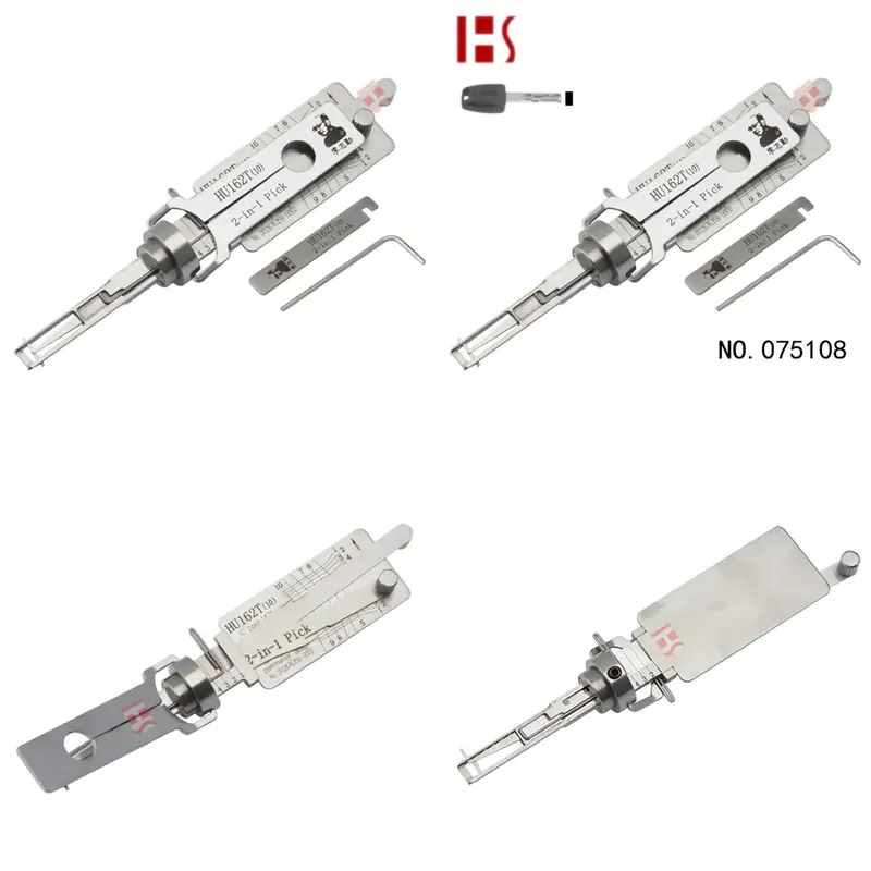Lishi Pick Tool Car Lock Cylinder Open Reader 10 Teeth Turbo Decoder Lishi HU162T for 2016 Year 075108
Lishi Pick Tool Car Lock Cylinder Open Reader 10 Teeth Turbo Decoder Lishi HU162T for 2016 Year 075108
