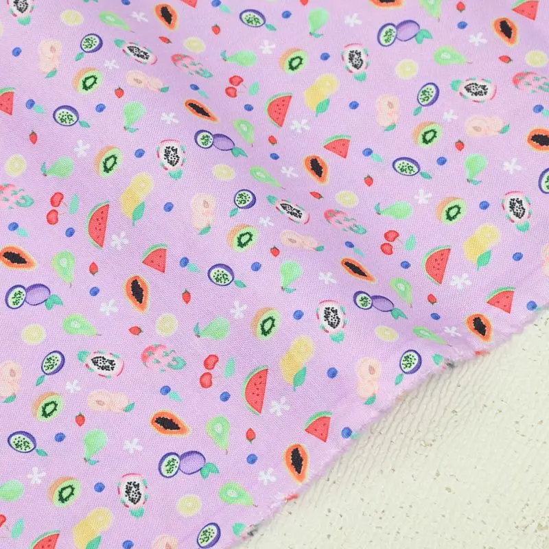 45cm Pastoral Fruit Printing Fabric Handmade DIY Patchwork Baby Clothing Bag Clothing
45cm Pastoral Fruit Printing Fabric Handmade DIY Patchwork Baby Clothing Bag Clothing