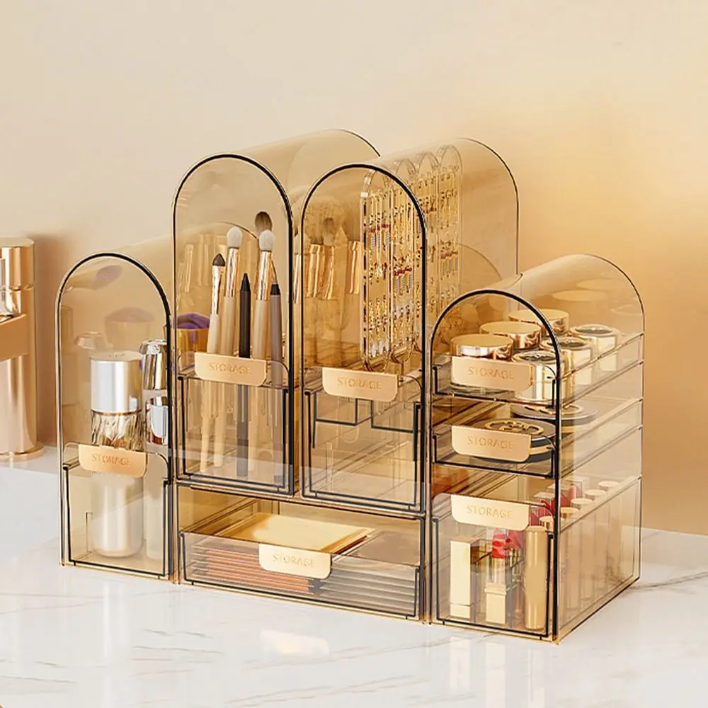Transparent Acrylic Cosmetics Storage Box Drawer Type Large Capacity Jewelry Display Rack Dustproof
Transparent Acrylic Cosmetics Storage Box Drawer Type Large Capacity Jewelry Display Rack Dustproof