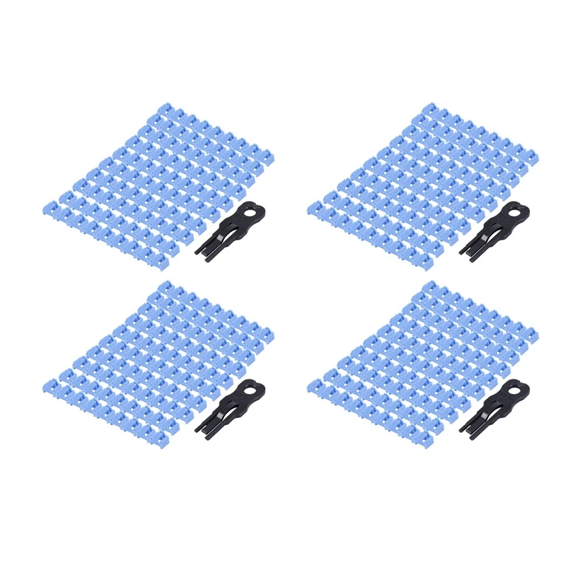 400 Pcs Blue RJ45 Port Ethernet LAN Hub Anti Dust Cover Plug Cap Blockout Protector With Proprietary Lock And Key
400 Pcs Blue RJ45 Port Ethernet LAN Hub Anti Dust Cover Plug Cap Blockout Protector With Proprietary Lock And Key